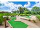 Community mini golf course with alligator feature at 793 Benoi Dr, Davenport, FL 33896