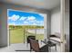 Relaxing balcony overlooking a lake and community at 3191 Paradox Cir # 205, Kissimmee, FL 34746