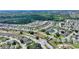 Wide aerial view showcasing a house and surrounding neighborhood at 114 Ridge View Dr, Davenport, FL 33837