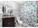 Clean bathroom with walk-in shower and modern vanity at 340 Elderberry Ct, Kissimmee, FL 34759