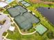 Community tennis and pickleball courts at 2516 Pickett Ave, Saint Cloud, FL 34772