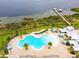 Relaxing resort-style pool with lounge area at 2516 Pickett Ave, Saint Cloud, FL 34772