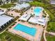Resort-style pool, lap pool, and clubhouse at 2516 Pickett Ave, Saint Cloud, FL 34772