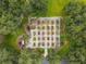 Well-maintained community garden with individual plots at 694 Irvine Ranch Rd, Kissimmee, FL 34759