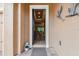 Inviting entryway with tiled flooring, leading to a spacious living area at 694 Irvine Ranch Rd, Kissimmee, FL 34759
