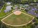 Community baseball field with surrounding park at 694 Irvine Ranch Rd, Kissimmee, FL 34759