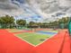 Well-lit pickleball courts with ample space at 694 Irvine Ranch Rd, Kissimmee, FL 34759