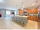 Modern kitchen with granite countertops and stainless steel appliances at 2955 Beach Palm Ave, Kissimmee, FL 34747