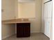 Kitchen counter with additional storage and cabinet space at 624 Cresting Oak Cir # 32, Orlando, FL 32824