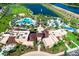 Aerial view of community amenities including pools and clubhouse at 1770 Sawyer Palm Pl, Kissimmee, FL 34747