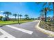 Community entrance with signage and landscaping at 1754 Caribbean View Ter, Kissimmee, FL 34747