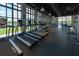 Modern fitness center with treadmills and other cardio equipment at 1754 Caribbean View Ter, Kissimmee, FL 34747
