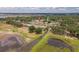 Aerial view showing the property's waterfront location and surrounding landscape at 720 Shore Drive, Kissimmee, FL 34744