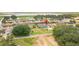 Aerial view of waterfront property at 720 Shore Drive, Kissimmee, FL 34744