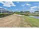 Waterfront backyard with canal view at 720 Shore Drive, Kissimmee, FL 34744
