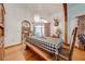 Rustic dining room with a large wooden table at 4450 Kaiser Ave, St Cloud, FL 34772