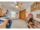 Cozy bedroom with wood closet doors and carpeted floor at 4450 Kaiser Ave, St Cloud, FL 34772