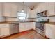 Recently updated kitchen, featuring stainless steel appliances at 4450 Kaiser Ave, St Cloud, FL 34772
