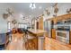 Spacious kitchen with stainless steel appliances and granite countertops at 4450 Kaiser Ave, St Cloud, FL 34772