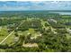 Wide aerial view showing the property's expansive lot and surrounding landscape at 4450 Kaiser Ave, St Cloud, FL 34772