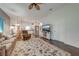 Spacious living room with hardwood floors and open concept at 4450 Kaiser Ave, St Cloud, FL 34772