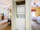 Stackable washer and dryer in a convenient closet at 8125 Resort Village Dr # 51104, Orlando, FL 32821