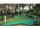 Enjoy a round of mini golf in this putting green at 8612 La Isla Dr, Kissimmee, FL 34747