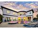 Luxury home with a large pool, spa, and patio area at 1125 Grand Traverse Pkwy, Reunion, FL 34747