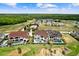 Luxury homes and community with a large green space at 1125 Grand Traverse Pkwy, Reunion, FL 34747