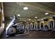 Interior view of fitness center with ellipticals and treadmills at 2513 Rock Pl, Kissimmee, FL 34759