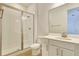 Bathroom with shower and vanity at 176 Flag Lilly Ln, Umatilla, FL 32784