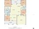 1950 sq ft home floor plan, 3 bedrooms, 2 baths at 840 Crooked Branch Dr, Clermont, FL 34711