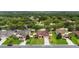 Aerial view of neighborhood, showcasing home location at 840 Crooked Branch Dr, Clermont, FL 34711