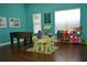 Fun playroom featuring a foosball table and ' toys at 3208 Cupid Pl, Kissimmee, FL 34747