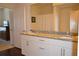 Double vanity bathroom with granite countertop at 3208 Cupid Pl, Kissimmee, FL 34747