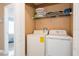 Convenient laundry room with washer and dryer included at 5012 Laguna Bay Cir # 74, Kissimmee, FL 34746