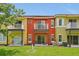Two-story townhome with private balcony and backyard at 2758 Sun Key Pl, Kissimmee, FL 34747