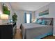 Spacious bedroom with a comfortable bed and plenty of closet space at 2758 Sun Key Pl, Kissimmee, FL 34747