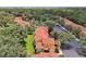Aerial view of community, highlighting the property's location at 2758 Sun Key Pl, Kissimmee, FL 34747