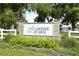 Lakeside Forest community entrance sign with stone accents and landscaping at 4063 Bannock Ave, Tavares, FL 32778