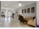 Bright and spacious entryway with tile flooring at 7714 Excitement Dr, Reunion, FL 34747