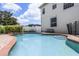 Inviting kidney shaped pool at 7714 Excitement Dr, Reunion, FL 34747