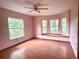Spacious bedroom with bay window and laminate flooring at 2086 Camelot Blvd, St Cloud, FL 34772