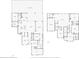 Complete floor plan of two-story house at 5222 Waterside Vista Ln, St Cloud, FL 34771