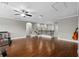 Versatile bonus room with hardwood floors and high ceilings at 5222 Waterside Vista Ln, St Cloud, FL 34771