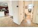Small bathroom with toilet and sink at 709 Carmel Ln, Kissimmee, FL 34759