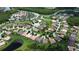 Community overview featuring various houses and lush green spaces at 709 Carmel Ln, Kissimmee, FL 34759