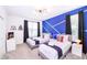 Star Wars themed bedroom with twin beds and TV at 3028 Protagonist St, Kissimmee, FL 34746