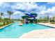 Enjoy the resort-style pool and waterslide at 3028 Protagonist St, Kissimmee, FL 34746