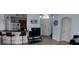 Kitchen with breakfast bar and modern appliances at 730 Brunello Dr, Davenport, FL 33897
